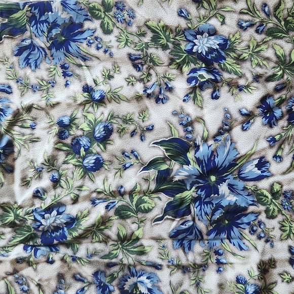 Warehouse Lily Print One Shoulder Ruffle Top Dress Size 10 Blue Floral Print - Picture 3 of 10